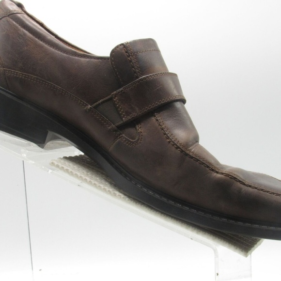 Ecco Size 13 M/EU 46 Brown Leather Loafer B6 A1 main image 6
